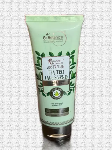 [facescrubacne] Face Scrub with Australian Tea Tree, Neem and Aloe Vera for Acne